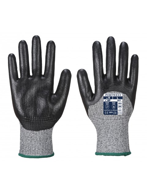 Portwest A621 - Cut 3/4 Nitrile Foam Glove Gloves